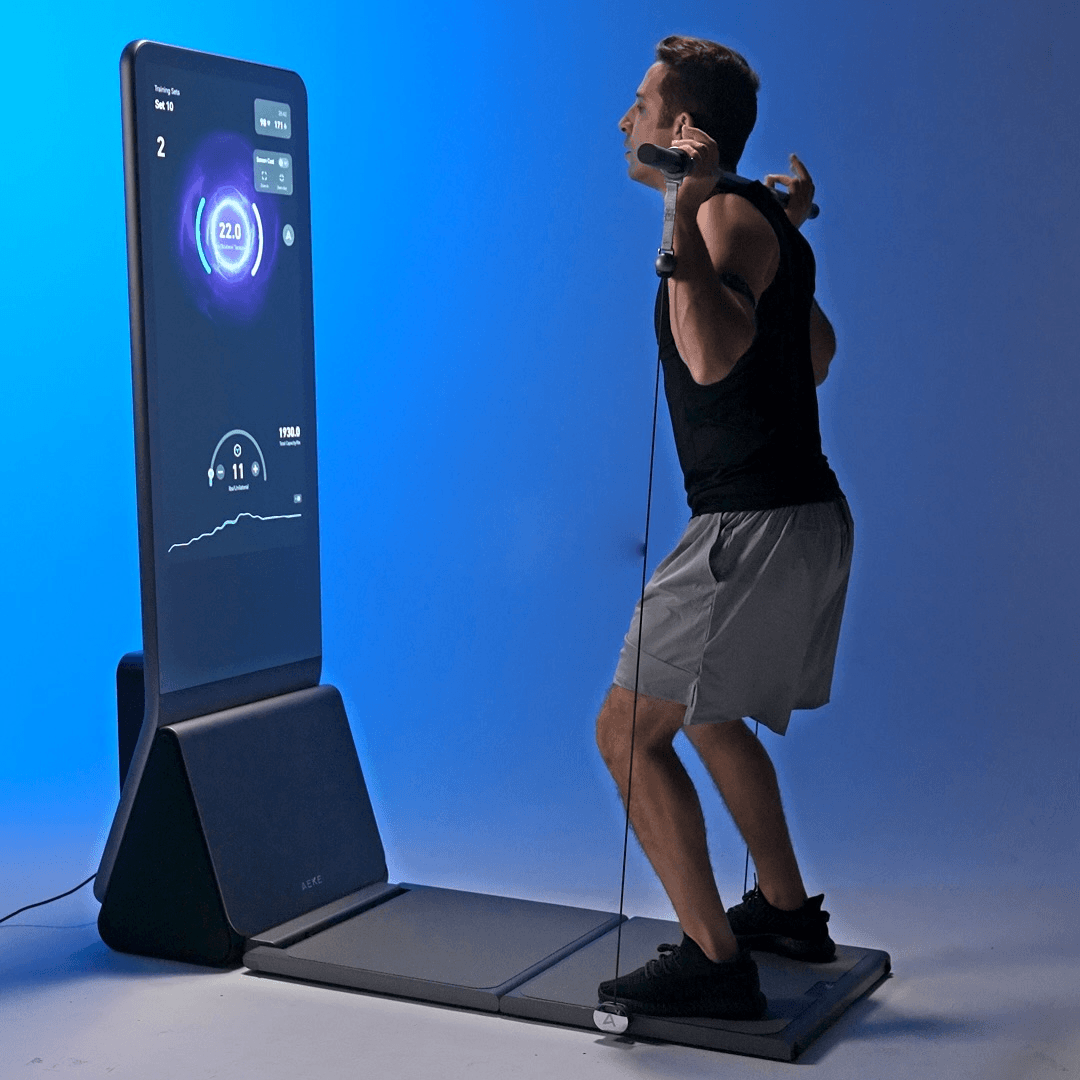 Squats exercise demonstration