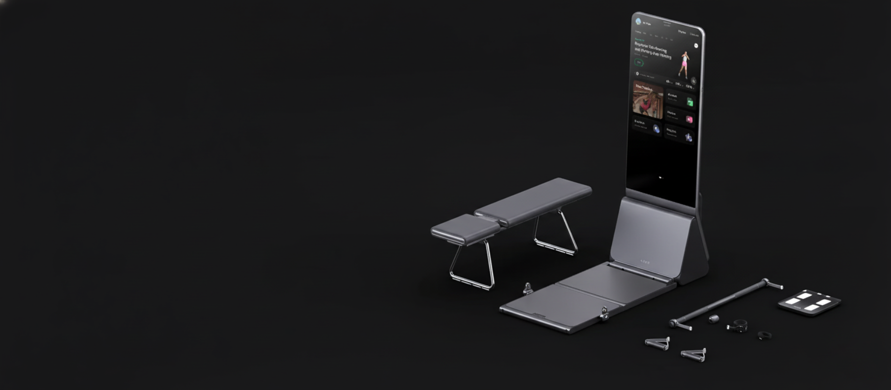 Advanced fitness training system with interactive display